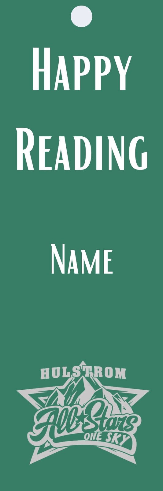 Hulstrom All Star Bookmarks - Personalized