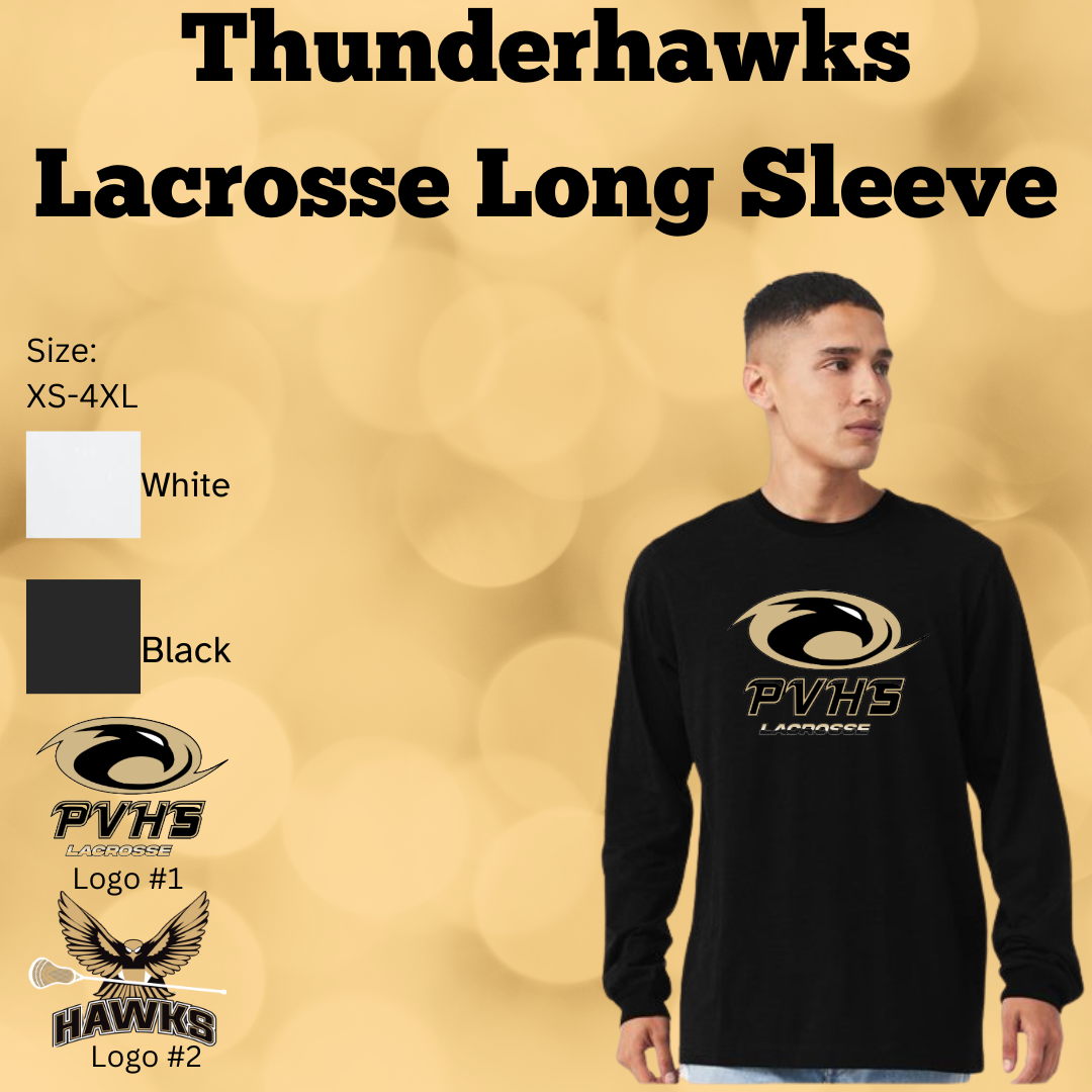 PVHS Thunderhawk Lacrosse Long Sleeve Shirt