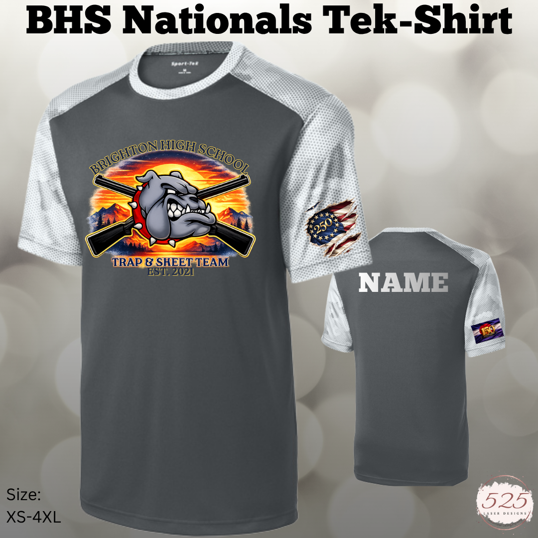 Brighton Trap Team Blocked Sport Tech T-Shirt