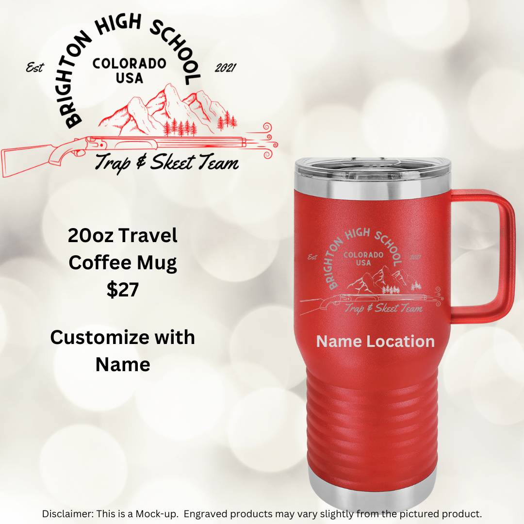 BHS Trap & Skeet Travel Coffee Mug