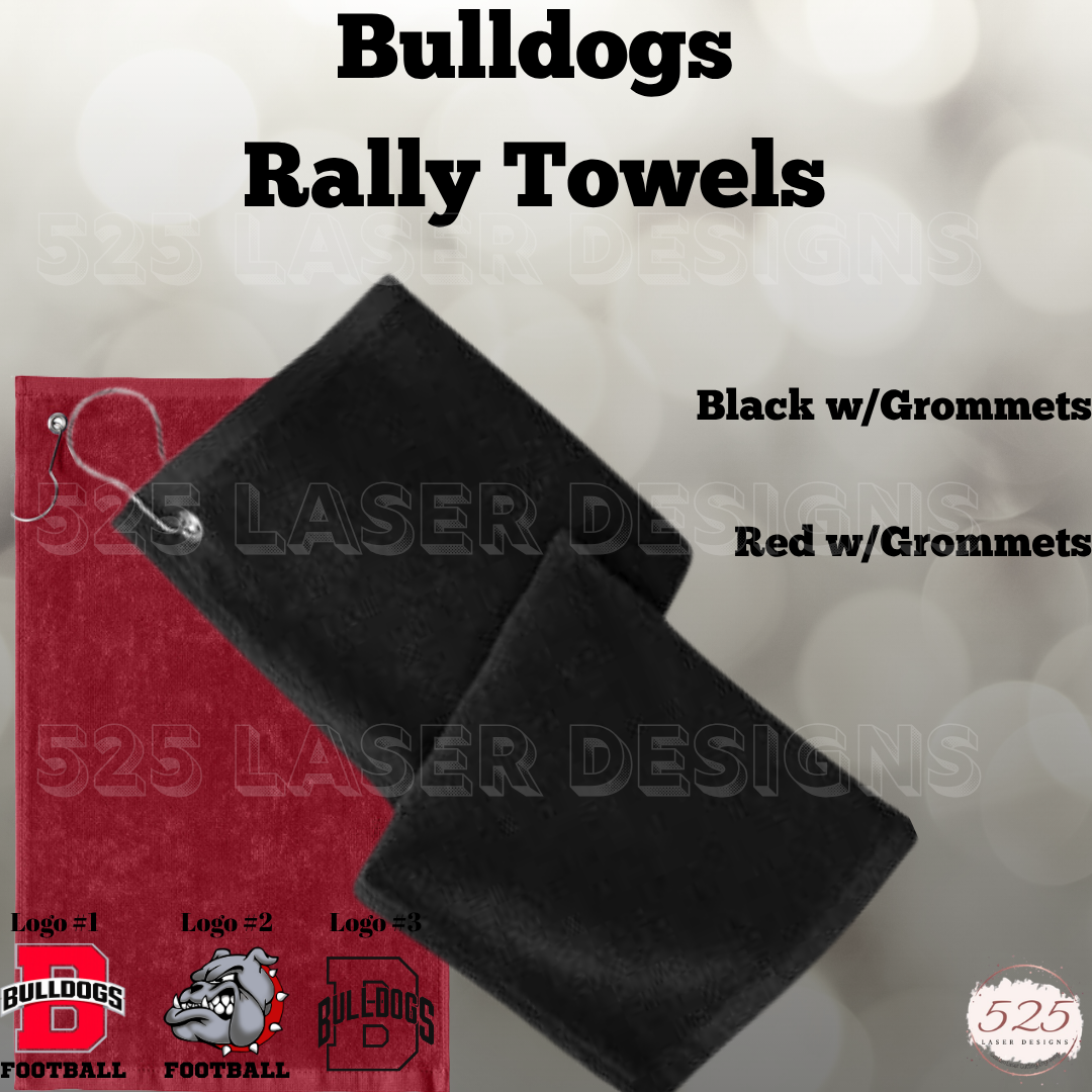Brighton Bulldogs Football Rally Towels