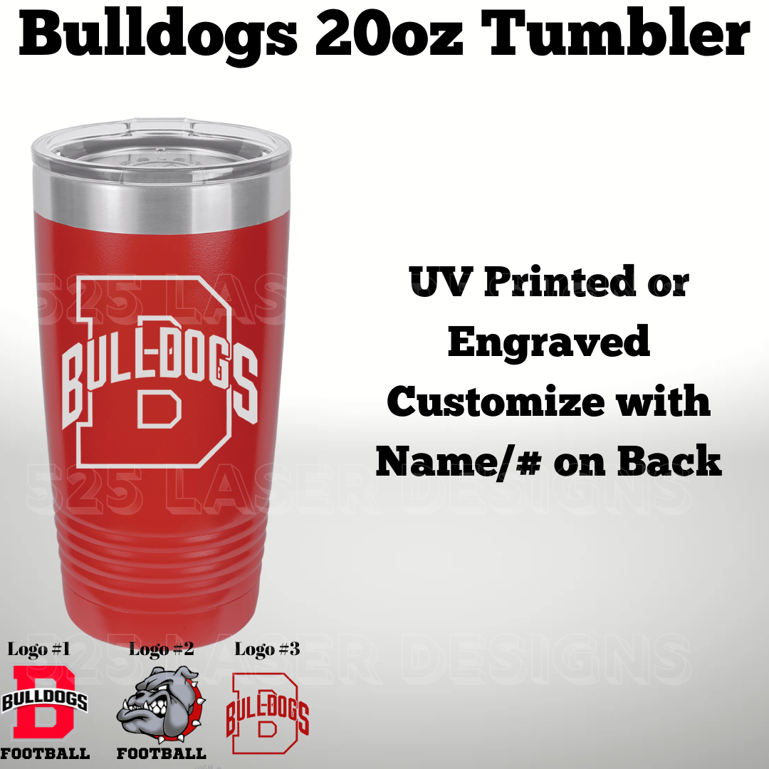 Brighton High School Football Fan Tumbler