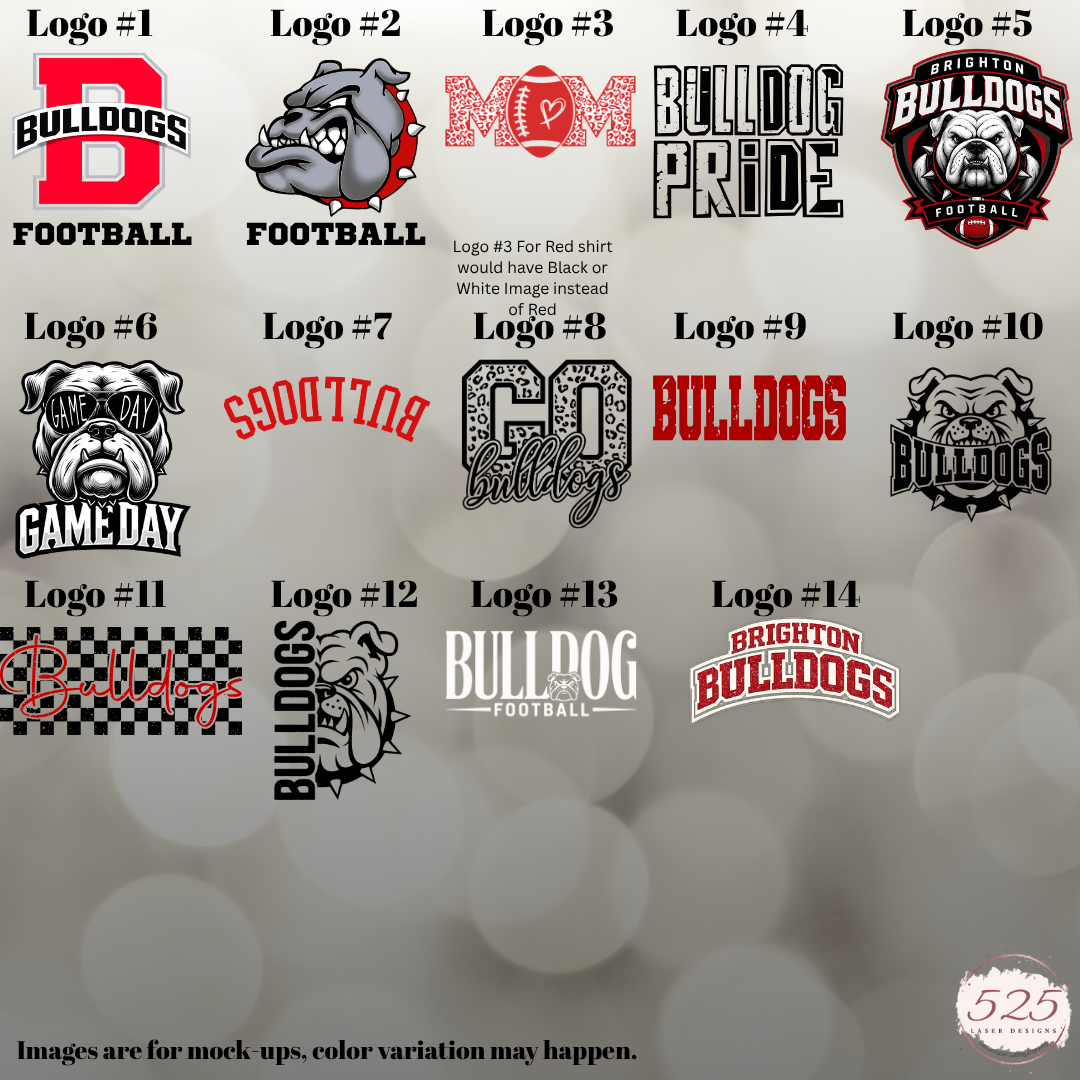 Brighton Bulldogs Clear Stadium Crossbody Bag