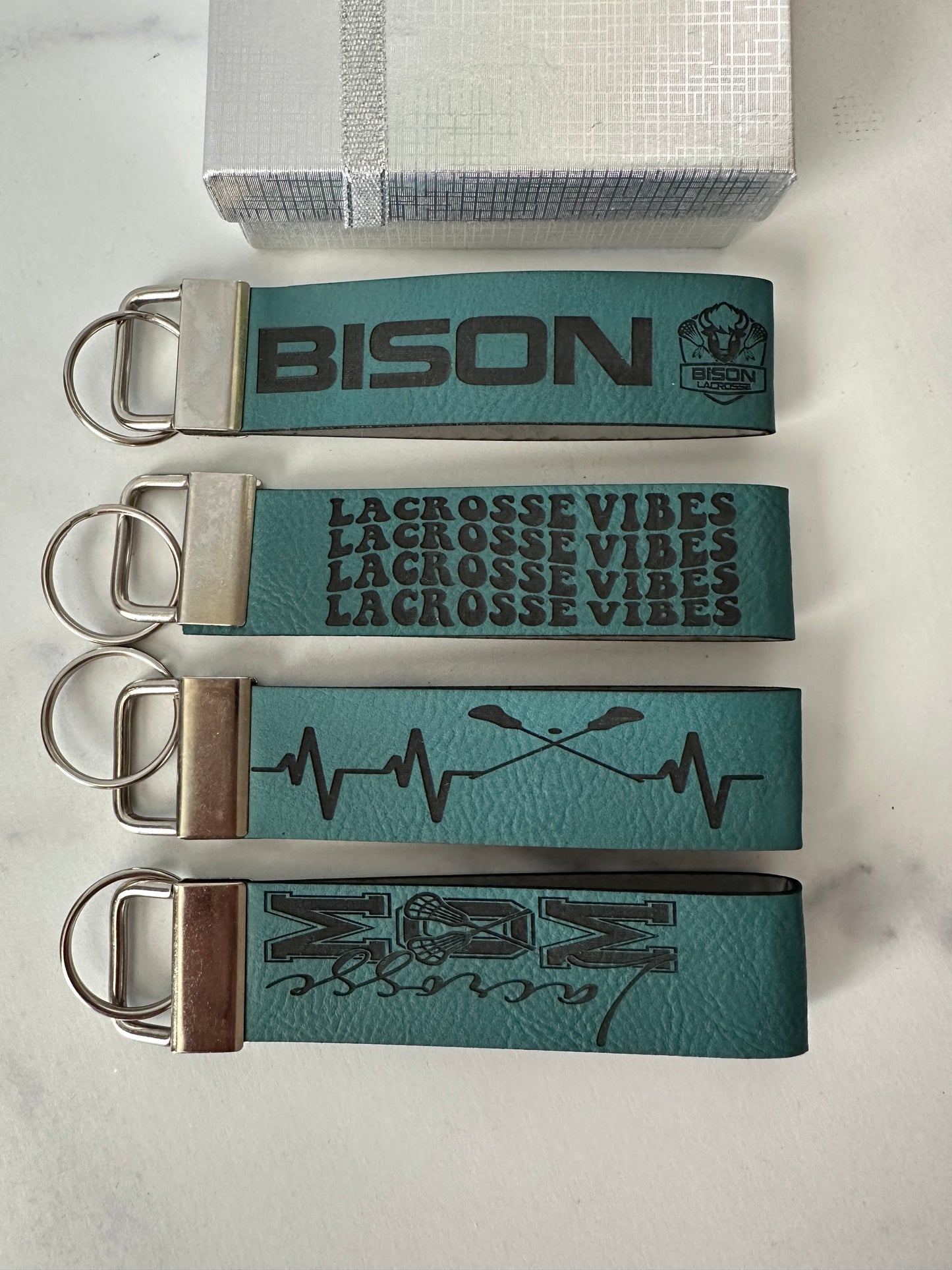 Lacrosse Keychain
