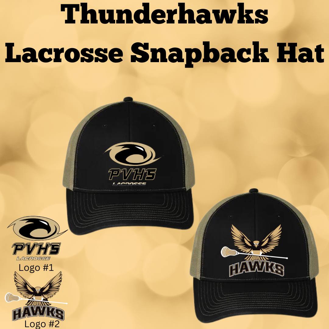 PVHS Thunderhawk Lacrosse Snapback Trucker Hat