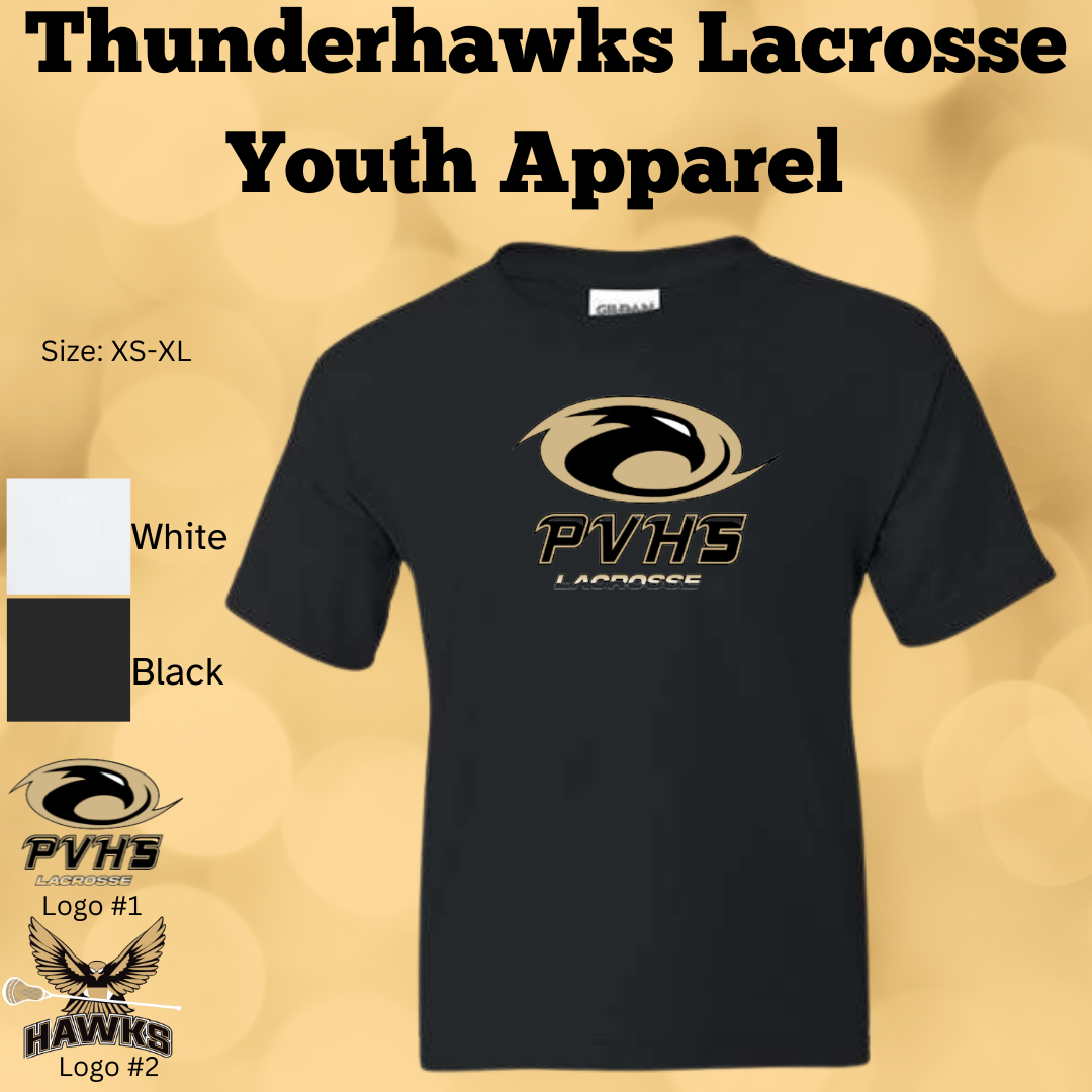PVHS Thunderhawk Lacrosse Youth T-Shirt