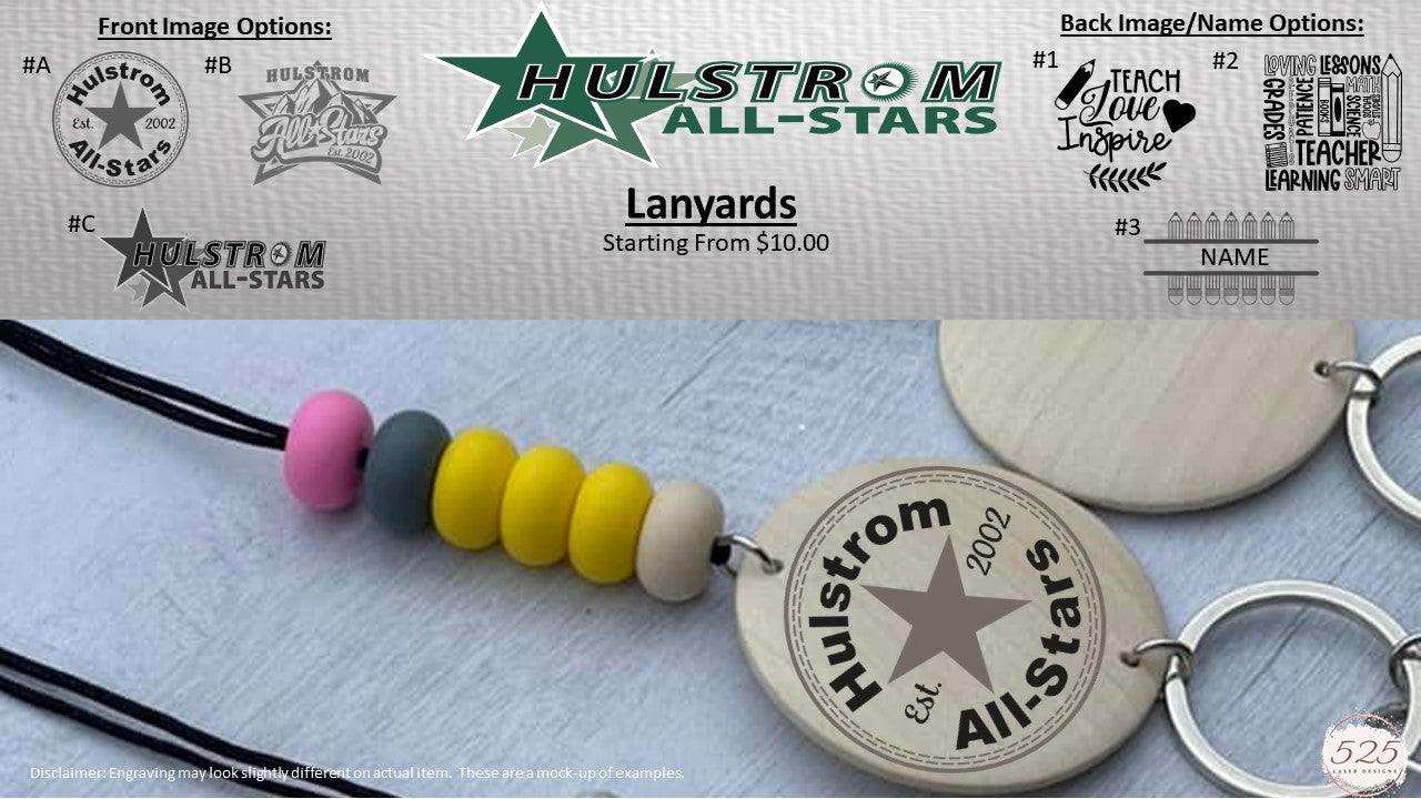 Hulstrom All-Star Lanyard - Custom