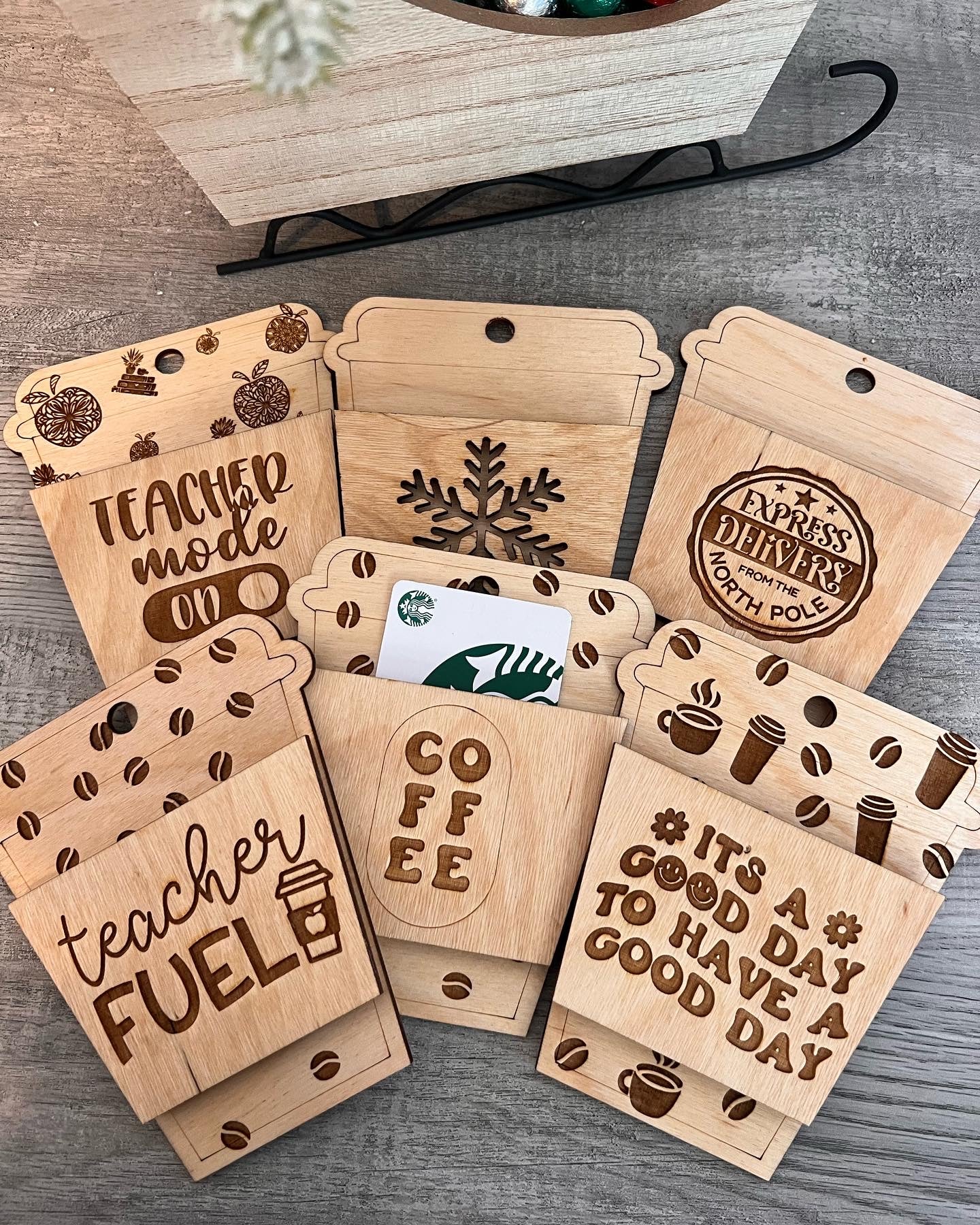 Gift Card Coffee Holder