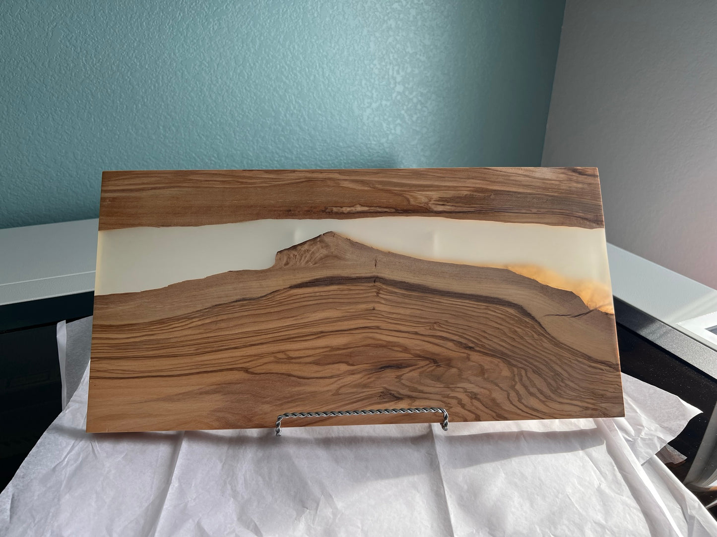 Cutting Board-Olivewood & Resin