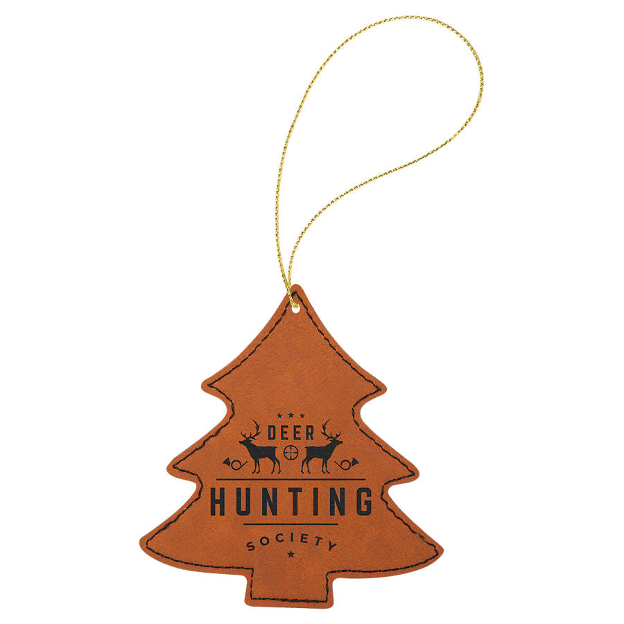 Leatherette Ornament/Tree - Personalized