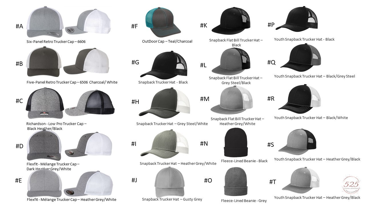 Bison Lacrosse Club Hats
