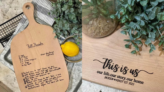 Cutting Board (Beech Wood)- Personalized