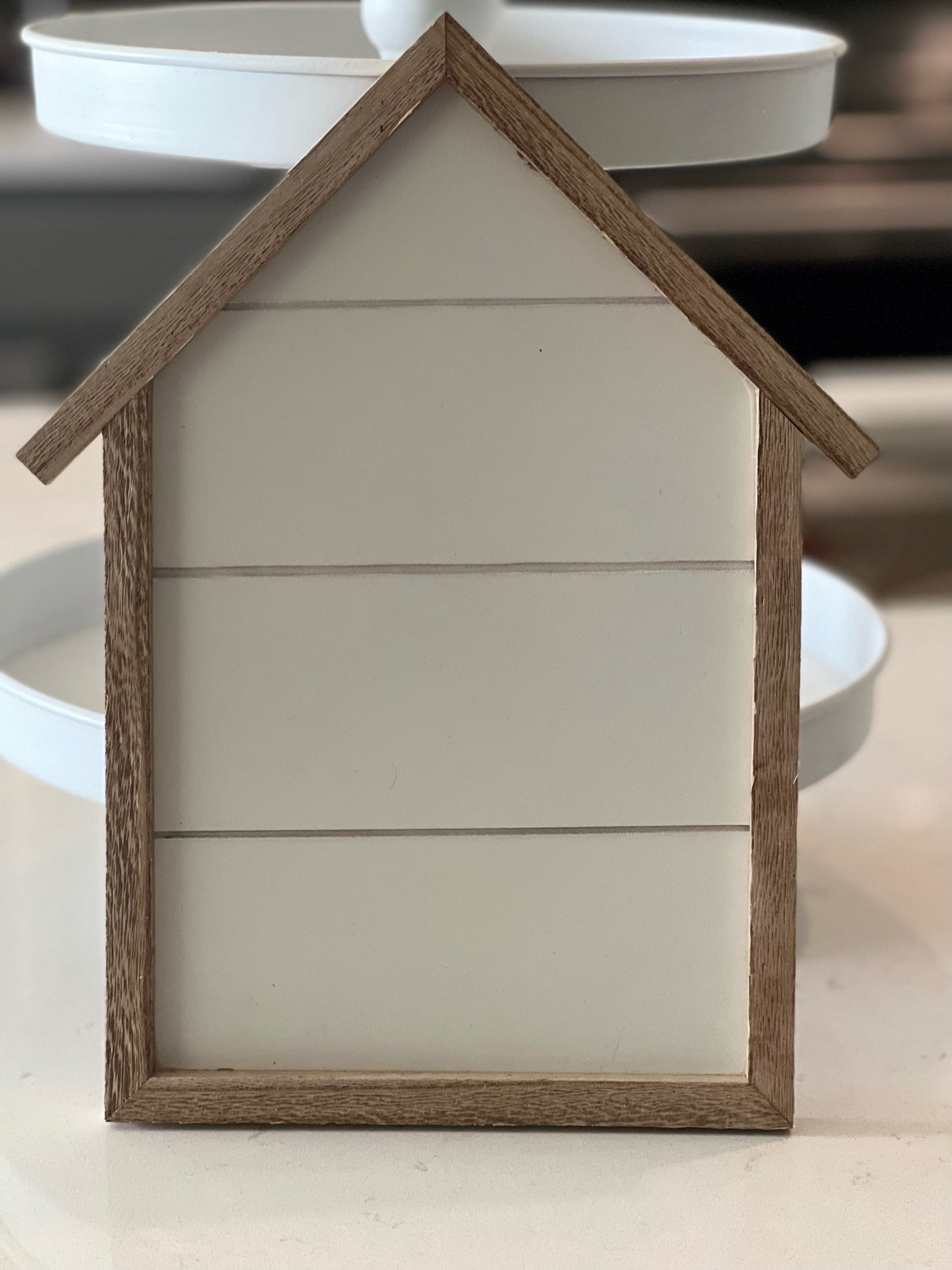 Custom Wooden House Wall Art