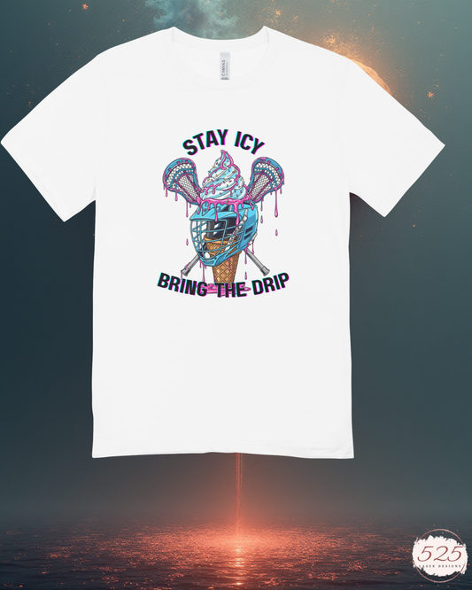 Summer Drip Lacrosse T-Shirt