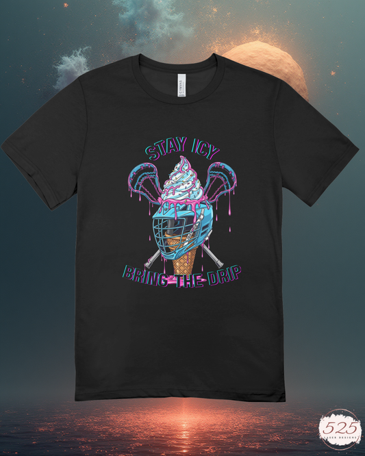 Summer Drip Lacrosse T-Shirt