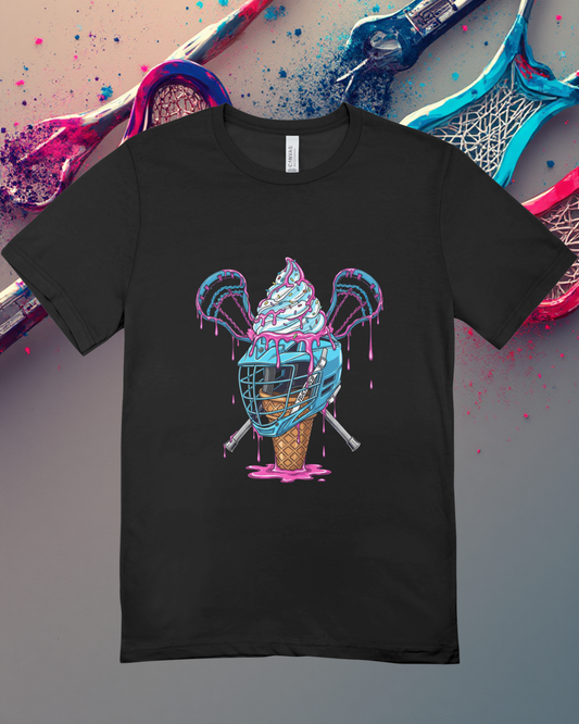 Summer Drip Lacrosse T-Shirt (Image Only)