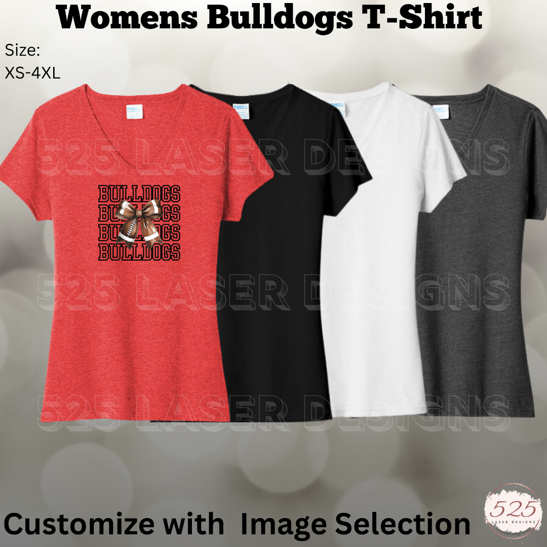 Brighton Bulldogs Football Womens Tri-Blend T-Shirt
