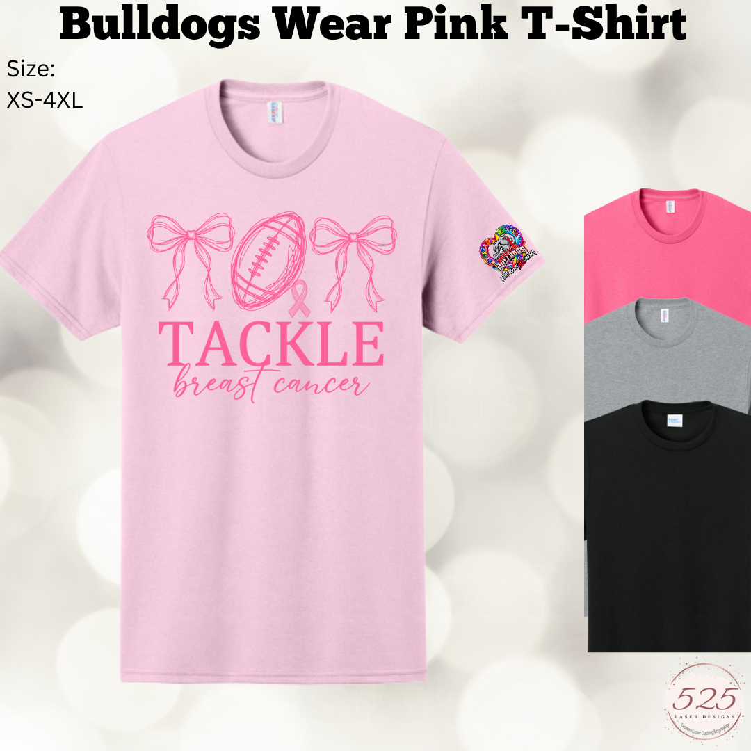 Brighton Bulldogs Football Pink Out