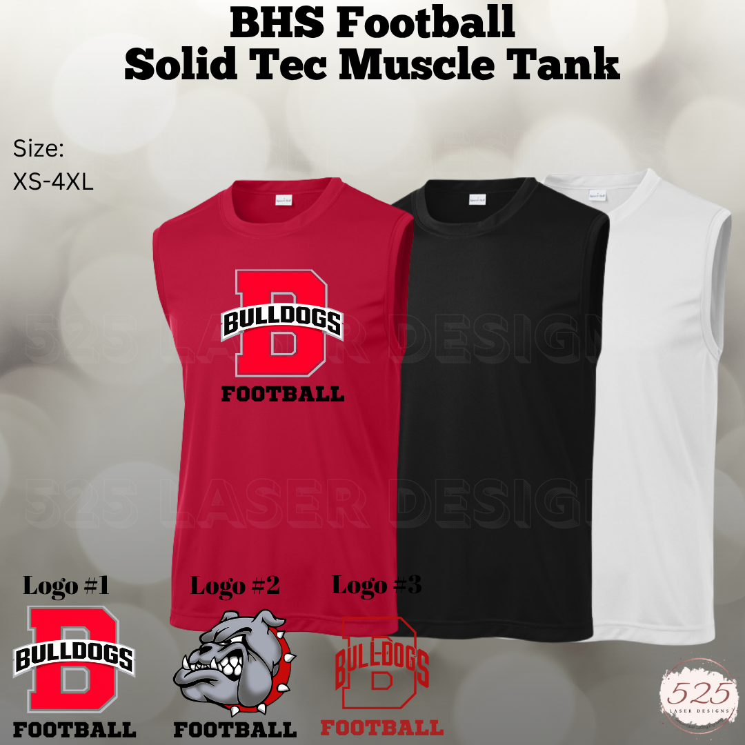 Brighton Bulldogs Sport Tek Muscle Tee