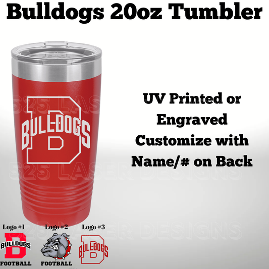 Brighton High School Football Fan Tumbler