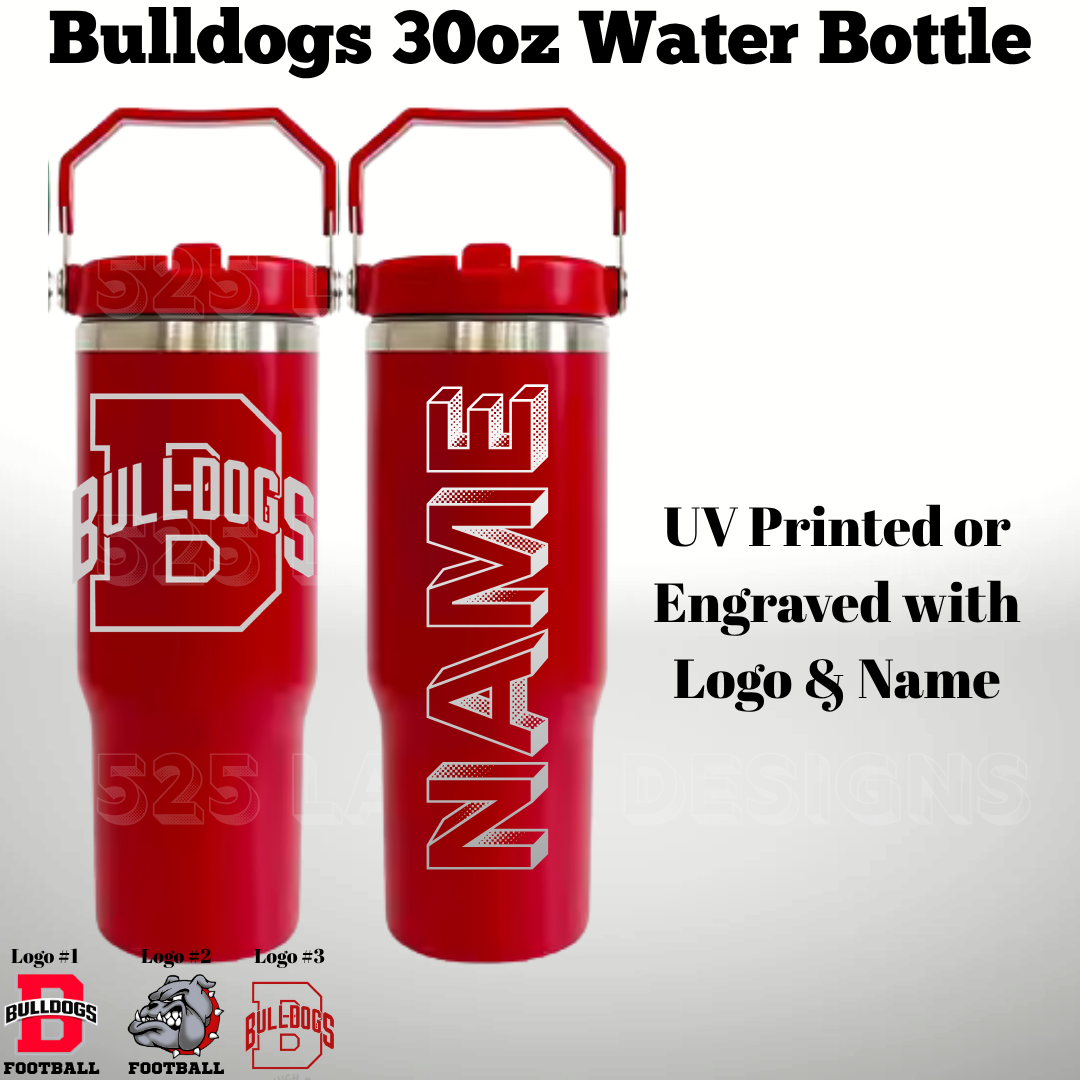 Brighton High School Football Water Bottle