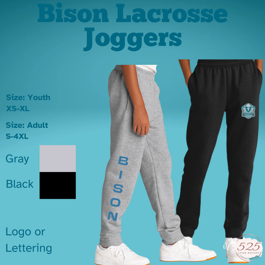Bison Lacrosse Cuffed SweatPants