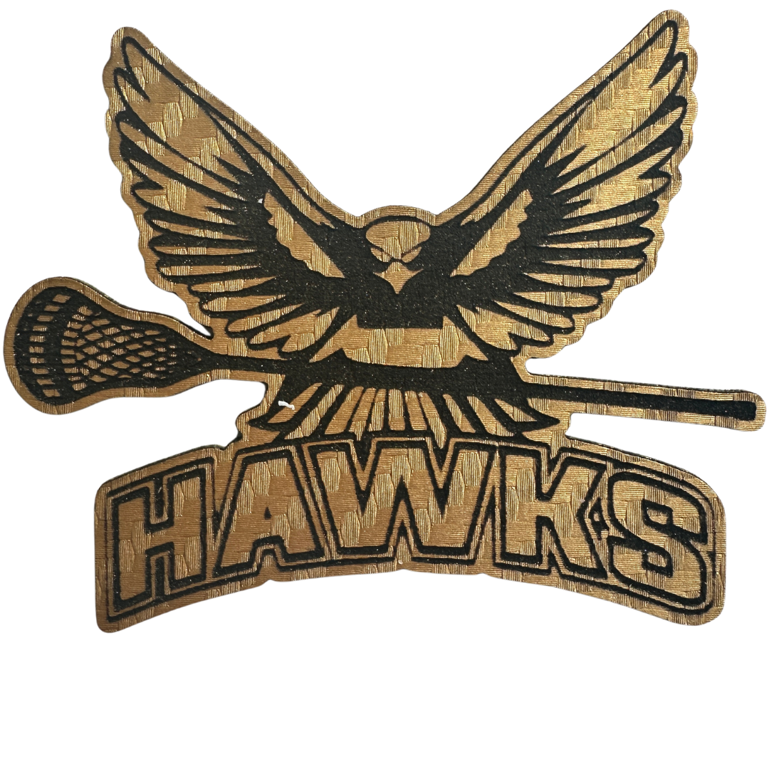 PVHS Hawks Lacrosse Trucker Hat w/ Leatherette Patch