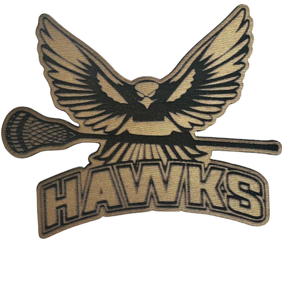 PVHS Hawks Lacrosse Trucker Hat w/ Leatherette Patch