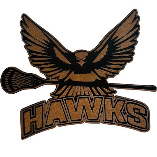 PVHS Hawks Lacrosse Trucker Hat w/ Leatherette Patch