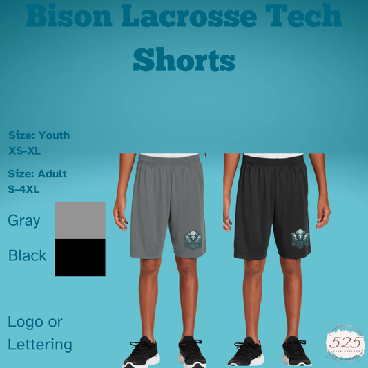 Bison Lacrosse Sport Shorts