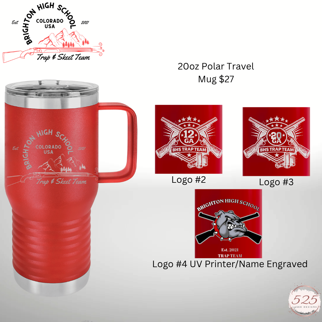 BHS Trap & Skeet Travel Coffee Mug
