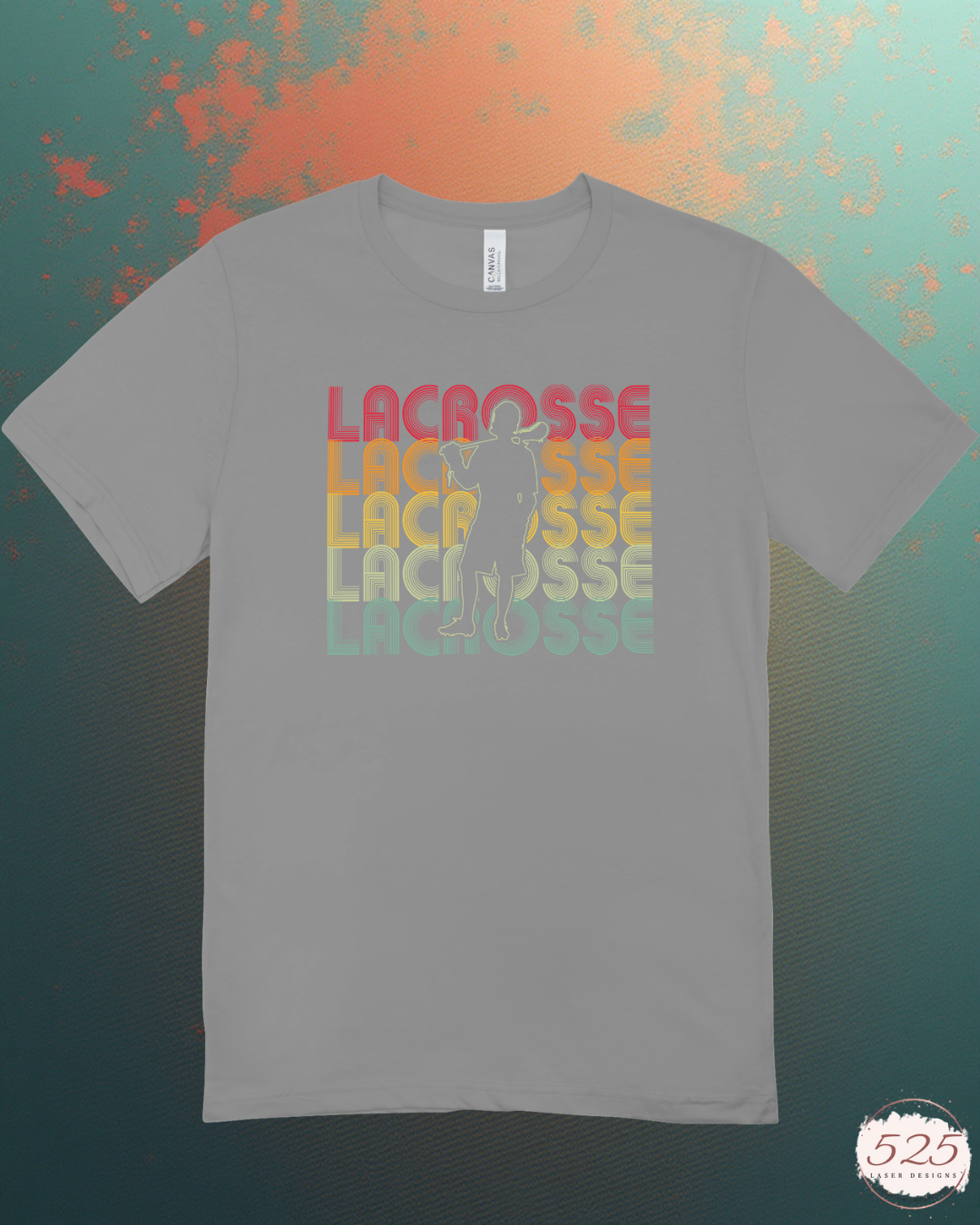 Retro Lacrosse T-Shirt