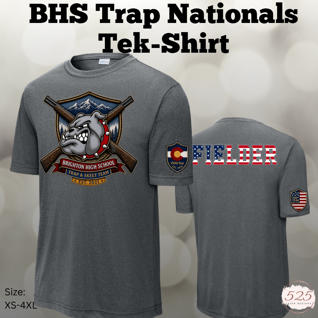 BHS Trap National Solid Sport Tek T-Shirt