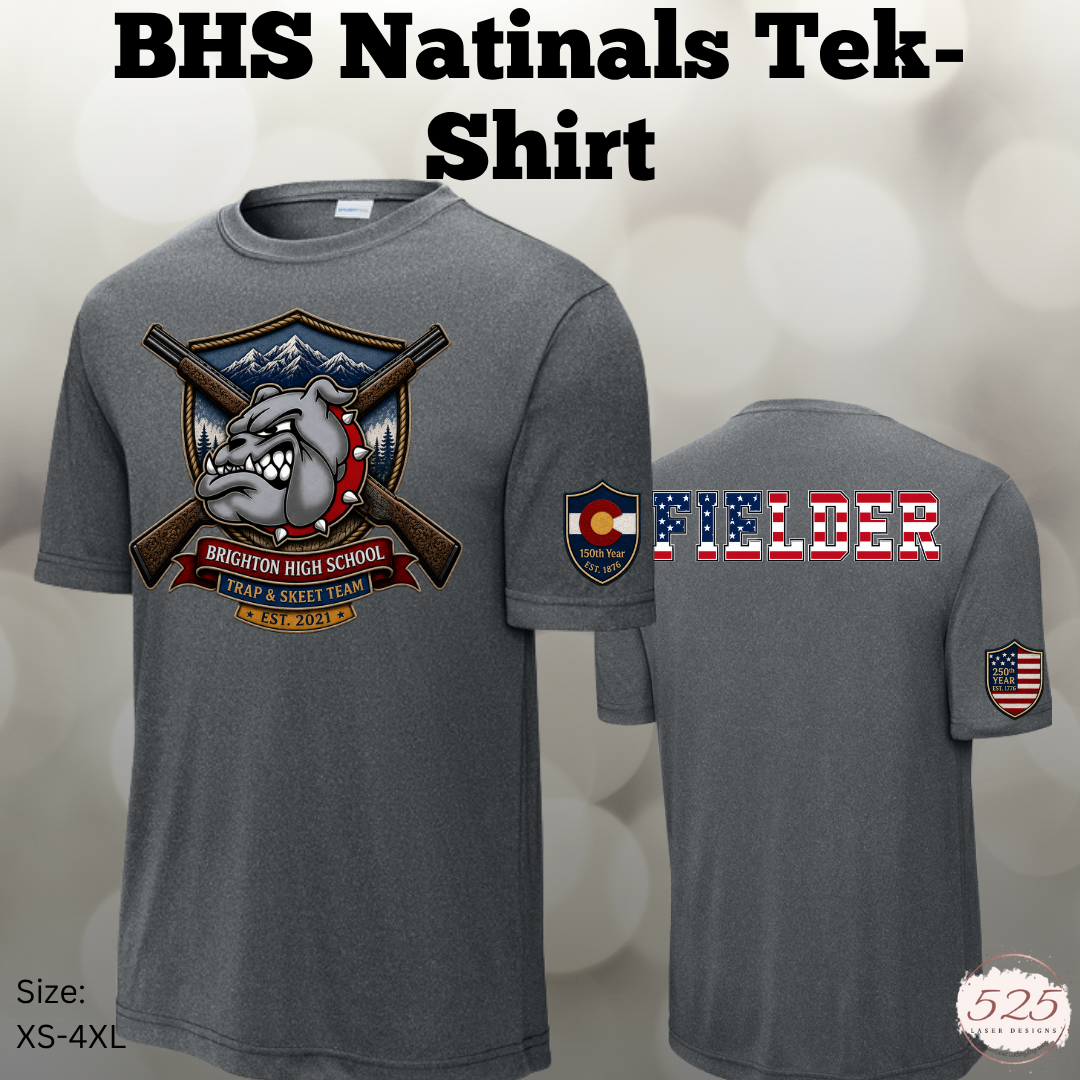 BHS Trap National Solid Sport Tek T-Shirt