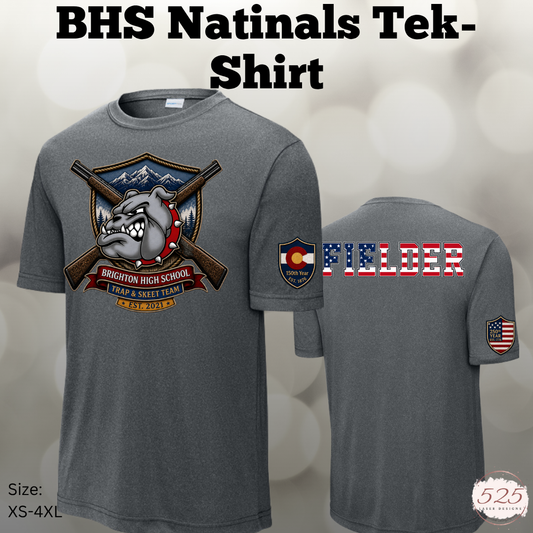 BHS Trap National Solid Sport Tek T-Shirt