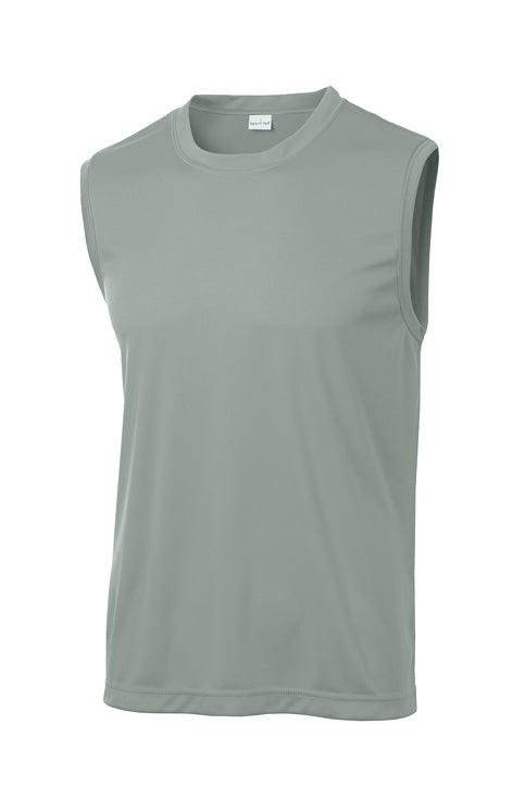 BHS Trap National Mens Solid Sport Tek Tank