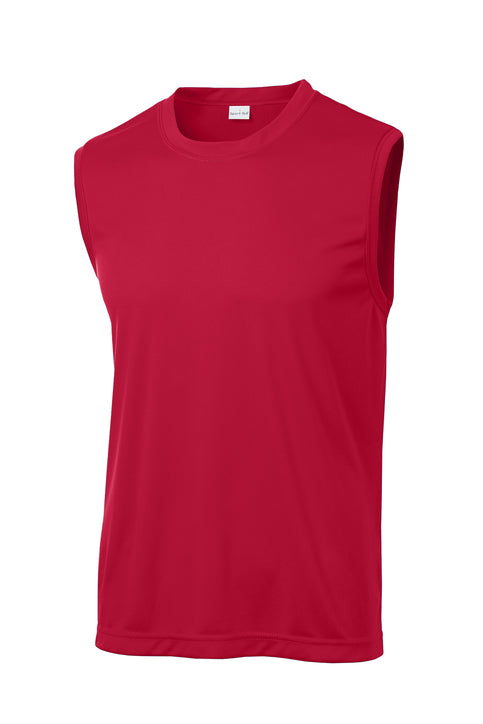 BHS Trap National Mens Solid Sport Tek Tank