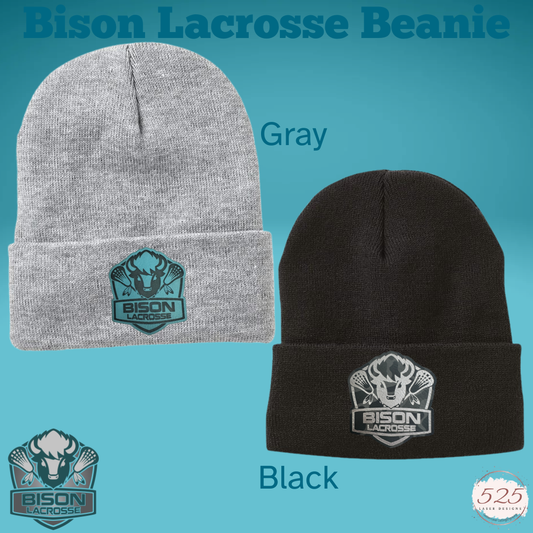 Bison Lacrosse Club Fleece Beanie