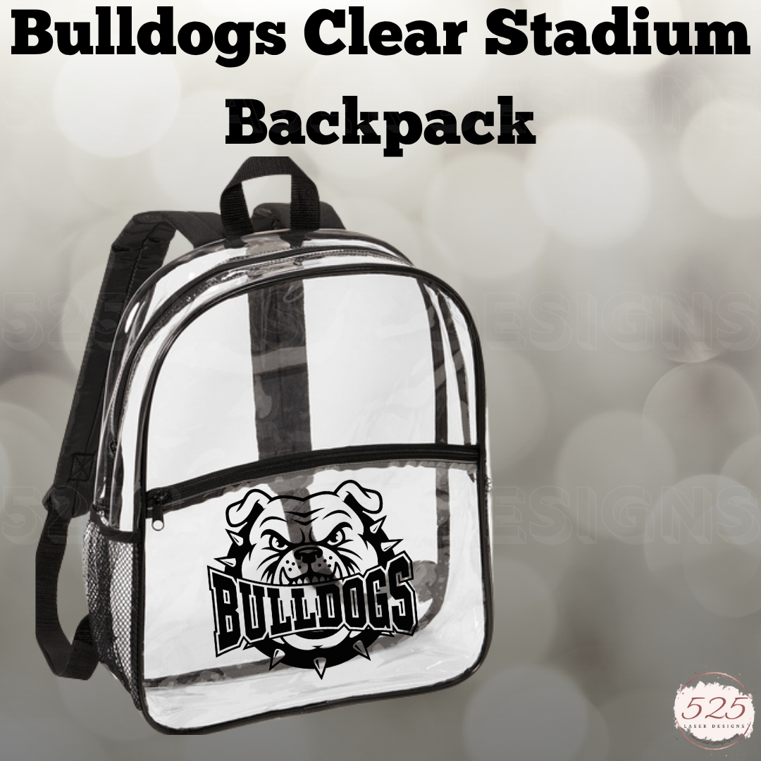 Brighton Bulldogs Clear Stadium Backpack