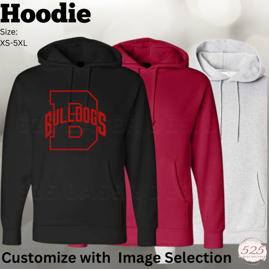 Brighton Bulldog Fleece Hoodie