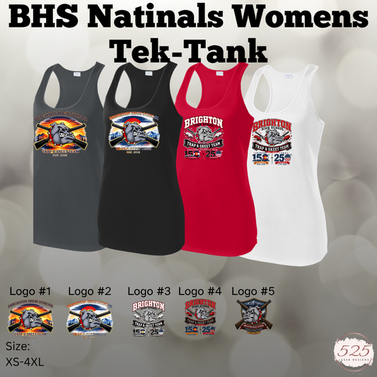 BHS Trap National Womens Solid Sport Tek Tank