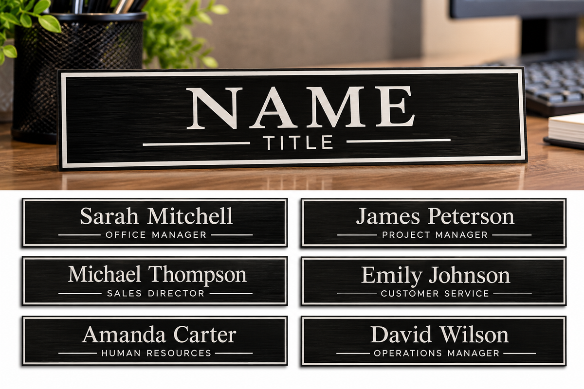 Custom Name Plate