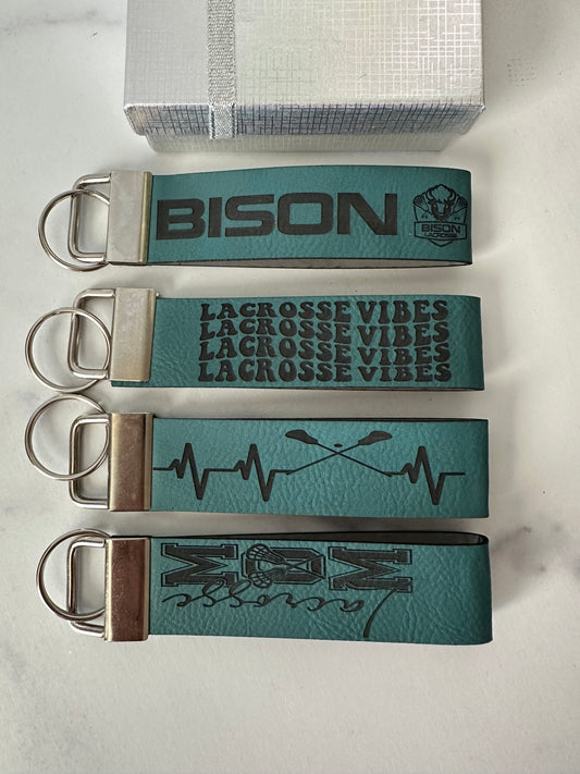 Lacrosse Keychain