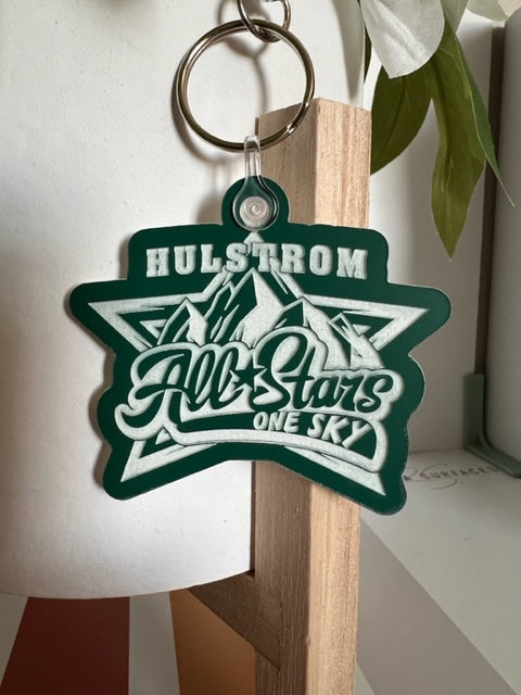 Hulstrom Custom Keychains/Name Tag