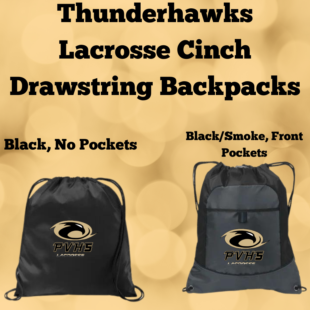 PVHS Thunderhawk Lacrosse Ultra-Core Cinch Pack