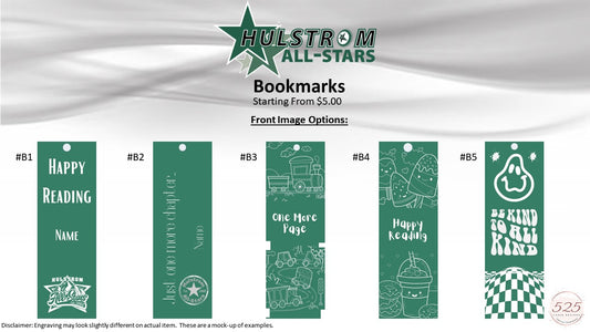 Hulstrom All Star Bookmarks - Personalized