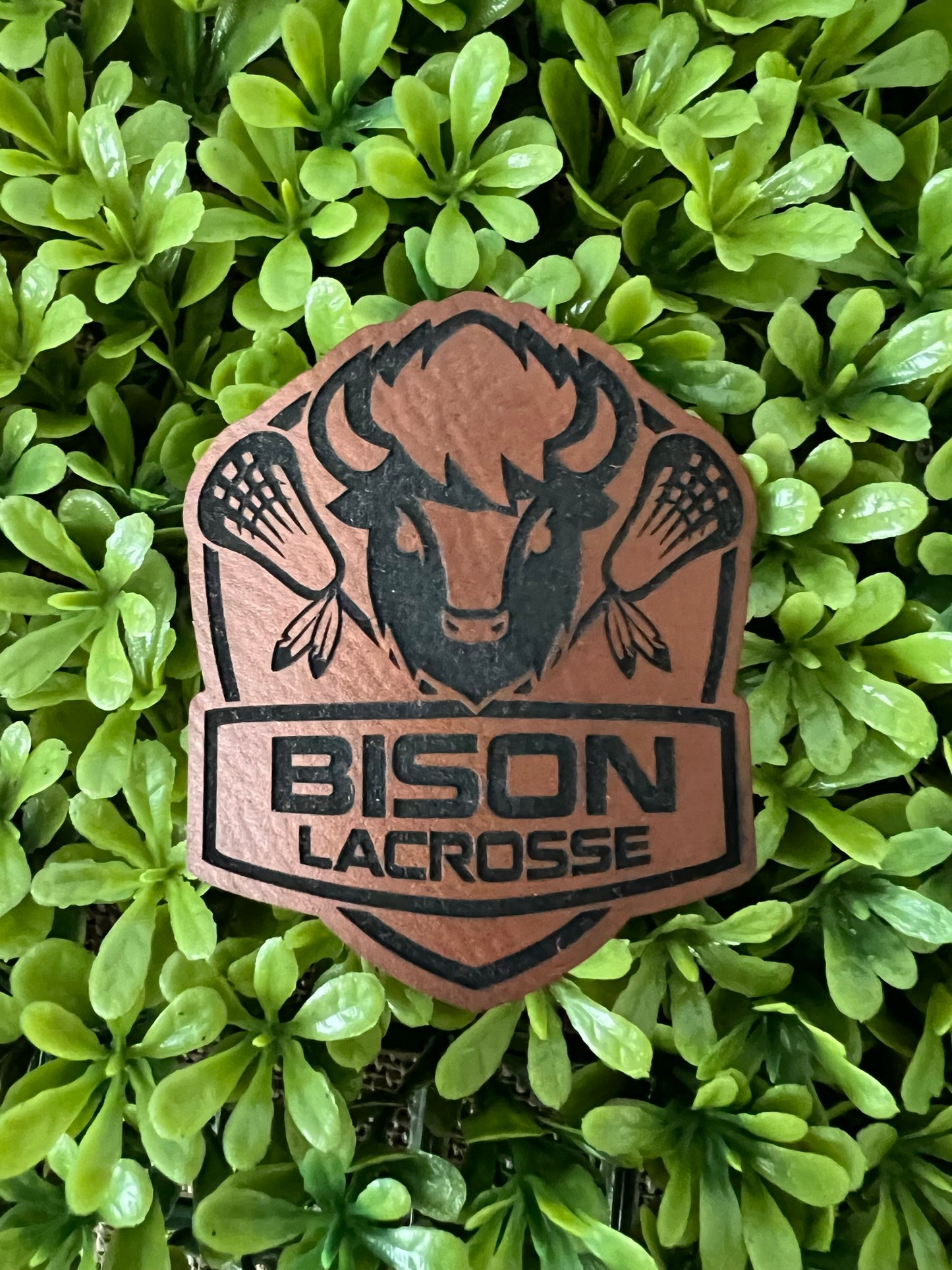 Bison Lacrosse Club Hat Patches